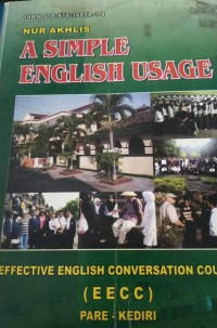 Image of A simple english usage