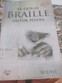 Image of Al -Quran Braille untuk Nadia