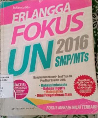 Image of Erlangga fokus UN 2016