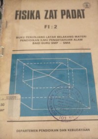 Image of Fisika Zat Padat