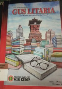 Image of Jurnal ilmiah kependidikan GUS LITARIA