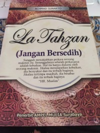 Image of La Tahzan jangan bersedih