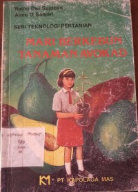 Image of Mari berkebun tanaman avokad