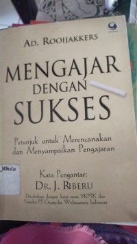 Image of Mengajar Dengan Sukses