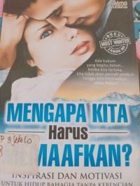 Image of Mengapa kita harus memaafkan?