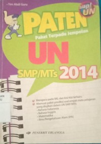Image of PATEN UN 2014