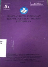 Image of Pedoman butir penemuan teknologi