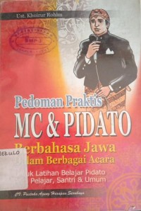 Image of Pedoman Praktis MC&PIDATO