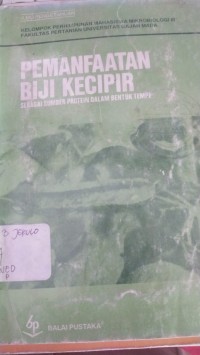 Image of Pemanfaatan Biji Kecipir