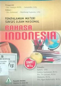 Image of Pendalaman materi suskses UN B.INDO