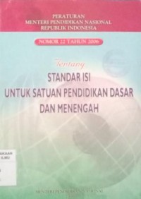 Image of Peraturan menteri pendidikan nasional republik indonesia