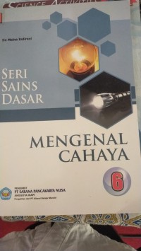 Image of Seri Sains Dasar Mengenal Cahaya