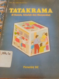 Image of Tata Krama di Rumah, Sekolah, dan Masyarakat