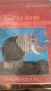 Image of Tempat Alat Tulis dan Permainan Karton Gelombang